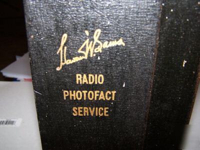 Howard w sam radio photofact service manual 41-55