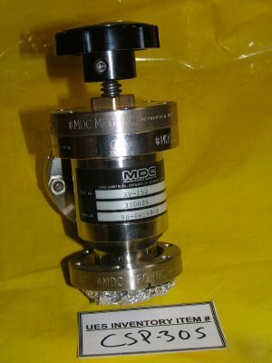 Mdc stainless angle valve av-150 *