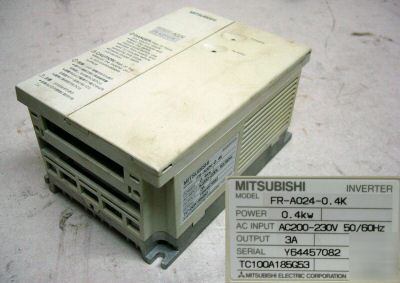 Mitsubishi freqrol-A024 fr-A024-0.4K inverter