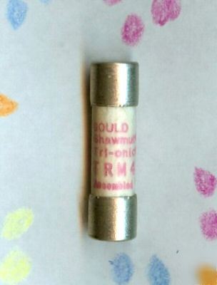 New gould shawmut TRM4 time delay fuse trm-4 tri-onic