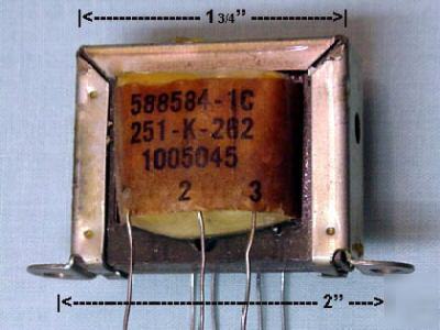 Vintage audio transformers [ for p-p transistor ckts ]