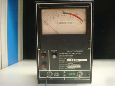 Vintage beckman rs-78 salino-meter salinity indicator