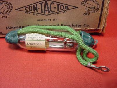 Vintage honeywell con-tac-tor mercury switch n.o.s.