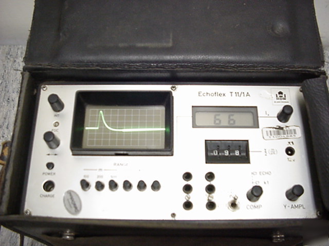 Salzgitter T11/1A pulse echo tester unloaded