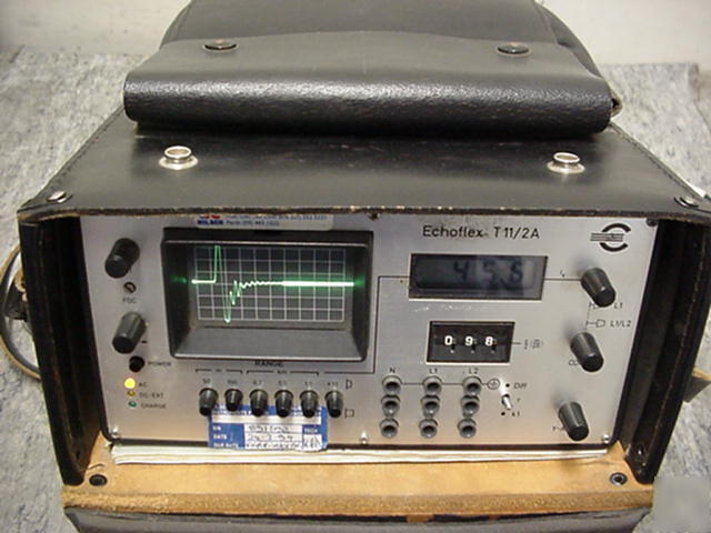Salzgitter T11/2A pulse echo tester