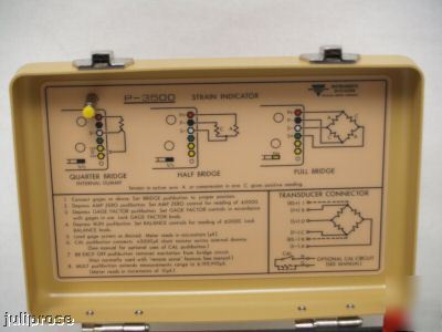 Vishay p-3500 digital strain indicator