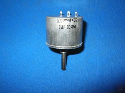 Wire potentiometer 500OHM 7W nos