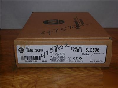 Allen bradley 1746-OB16E 1746OB16E ser b dc output 