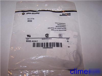 Allen bradley 800E-AHA1 800EAHA1 hole adapter nip