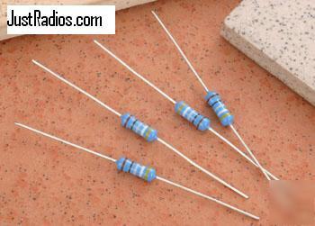 1/2W 1% precision metal film resistor kit : qty=500 