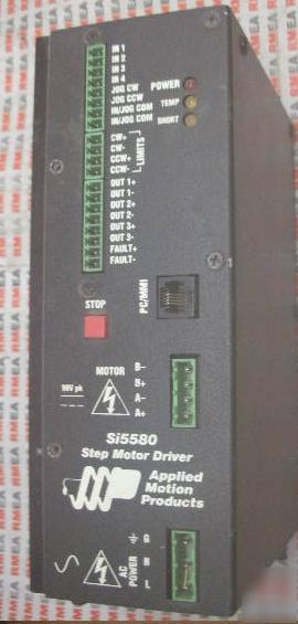 Applied motion step motor driver SI5580 90V pk