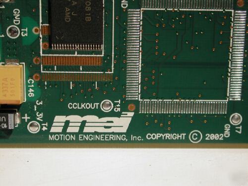 Mei motion engineering inc. xmp-synqnet-pci rj 32 axis