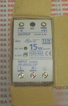 New idec izumi power supply PS5R-B24 output 24VDC 15W 