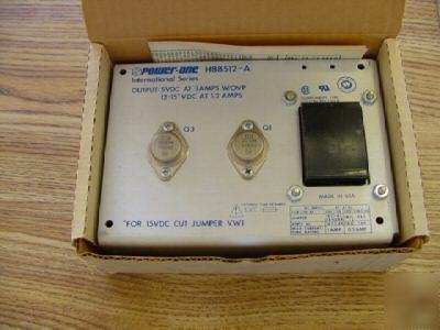 New power one HBB512-4 power supply 5VDC, in box =