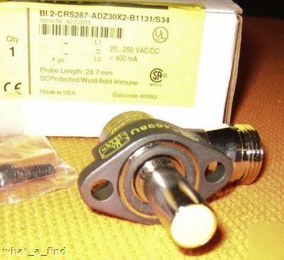 New turck BI2-CRS287-ADZ30X2-B1131/S34 sensor BI2CRS287