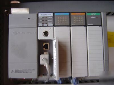 Pre wired allen bradley 5/03 plc system 1747-L532 