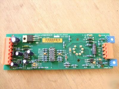 Schlumberger dc motor driver board