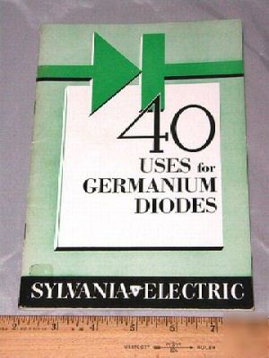 ***sylvania diodes booklet C1952***