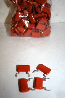 100 pcs metalised polyester 0.1MFD@250V capacitor BC165