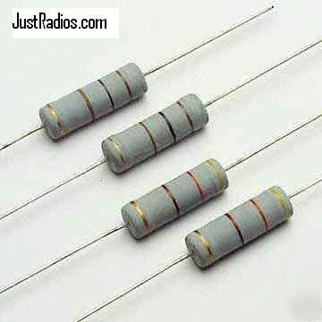 2 watt fp metal oxide resistor kit : 5 each of 84 sizes