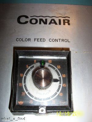 Conair color controller bodine dc motor speed injection