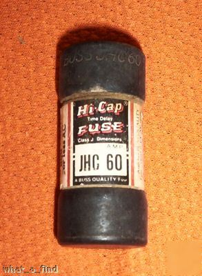 New buss hi-cap jhc-60 fuse JHC60 amp class t 