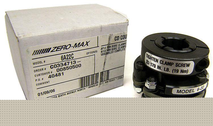 New zero max motion control cd coupling shaft coupler