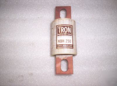 Tron rectifier fuse / buss fuse p/n kbh 250