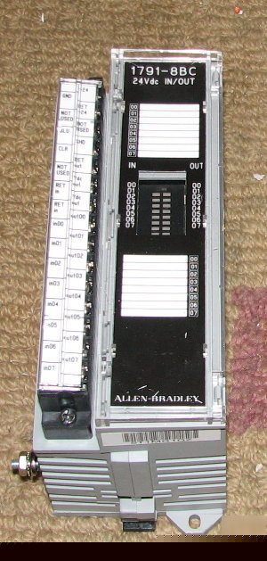 * allen bradley 1791-8BC 24VDC in/out