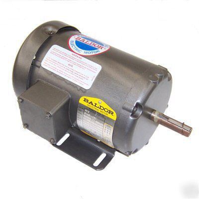 New baldor 1/2HP 3450RPM motor 3PHASE 208-230/460VAC 