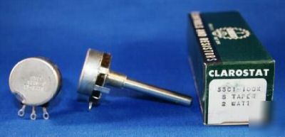 New clarostat 53C1100K 53C1-100K potentiometer qty. 5