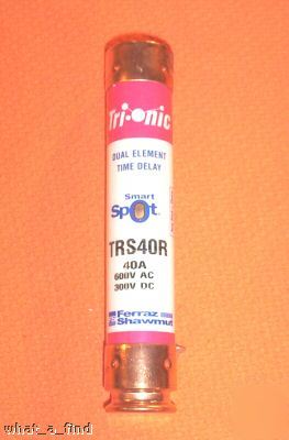 New shawmut trs-40-r smart spot fuse TRS40R frs-r-40