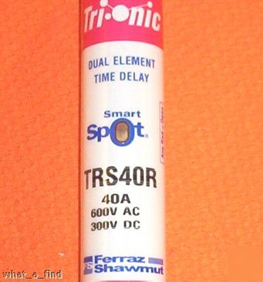 New shawmut trs-40-r smart spot fuse TRS40R frs-r-40