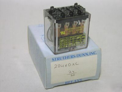 New struthers dunn 284XDXC relay 284XDXC-24VAC 