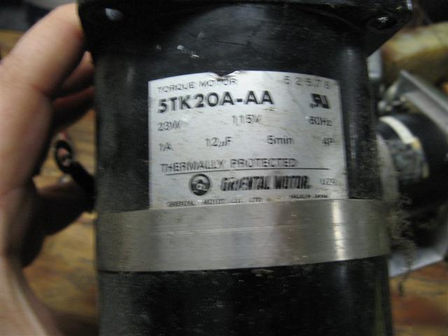 Oriental torque motor 5TK20A-aa used