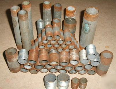 Pipe nipple lot of 64