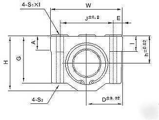 16MM shaft slide, linear motion bearing, cnc bearing