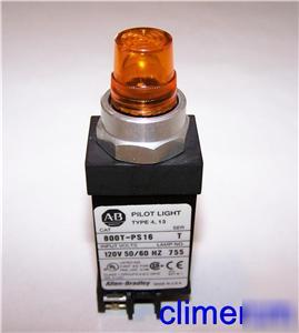 Allen bradley 800T-PS26A 800TPS26A amber light 