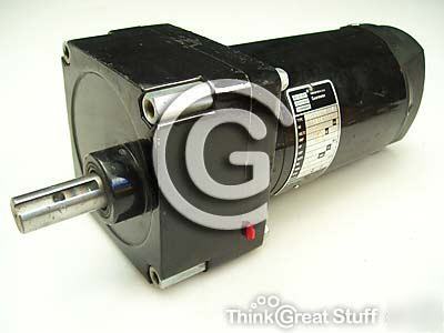 Bodine 1/8 hp gearmotor, 123 rpm, (20.4:1), *21001021