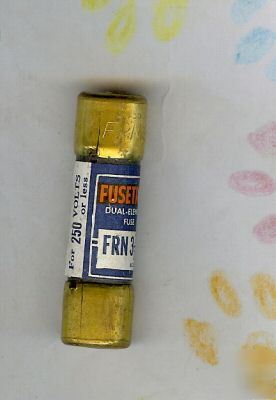 Bussmann frn-3 fuse 250 volt 3 amp time delay fuse.