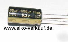 Capacitor 6.3V 1500UF 10MM low-esr mainboard repair