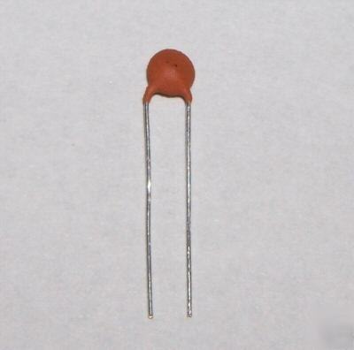 Ceramic disc capacitors npo 50VDC 10PF pack of 10