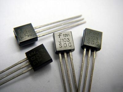 10, 2SJ103 J103 p-channel audio transistor to-92