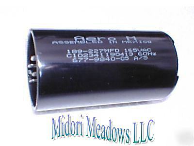 189 to 227 mfd start capacitor capacitors lot of 10