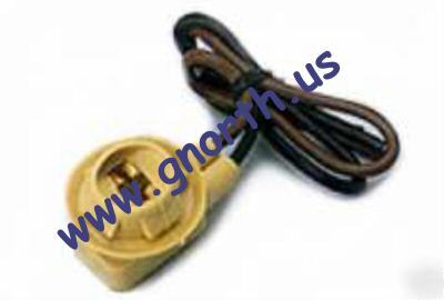 194 (60-64) plastic wedge pigtail socket receptacles