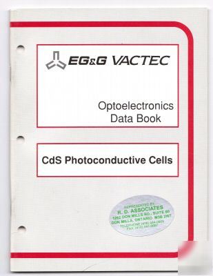 Cds photoconductive cells-eg&tg vactec-1990
