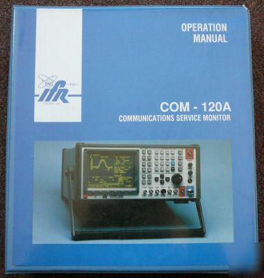 Ifr com-120A communications service monitor