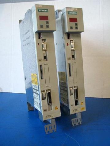 Lot (2) siemens masterdrives mc drive 6SE7014-0TP50-z