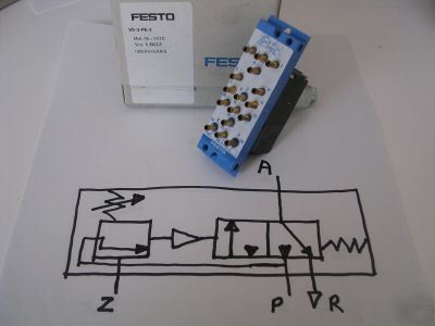 New festo air valve, M5 compact system, 2N vd-3-pk-3