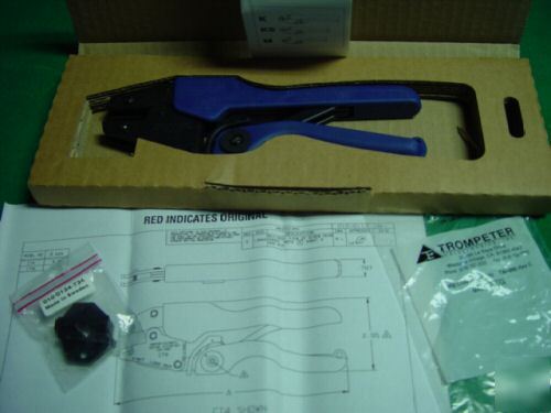 New trompeter CT4 crimping tool for coax cable 